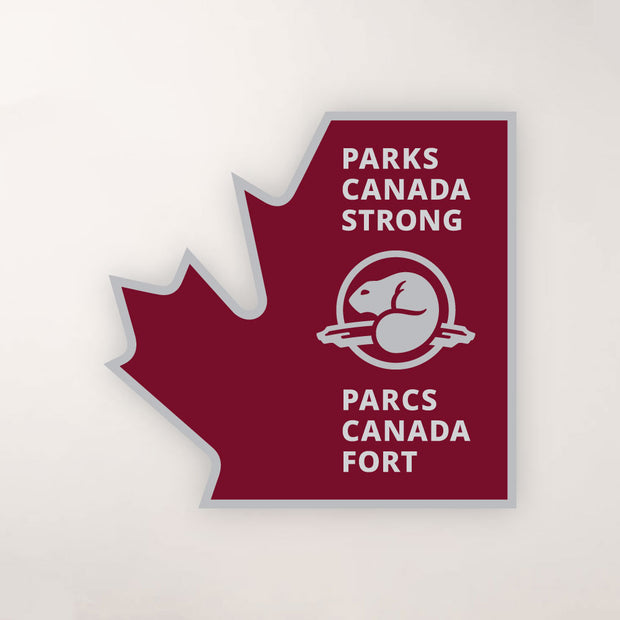 Autocollant - Parcs Canada Fort