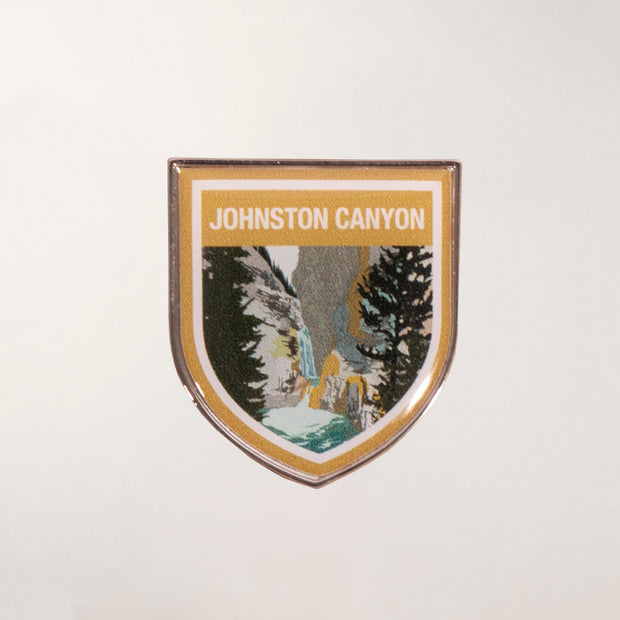 Épinglette du Johnston Canyon
