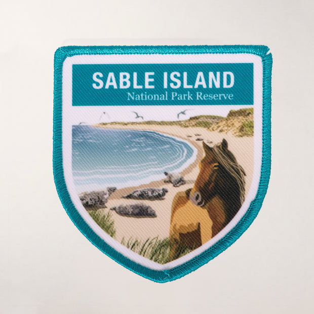 Écusson de la réserve de parc national de l'île-de-Sable