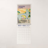 Calendrier 2027 - Vintage