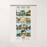 Calendrier 2027 - Vintage