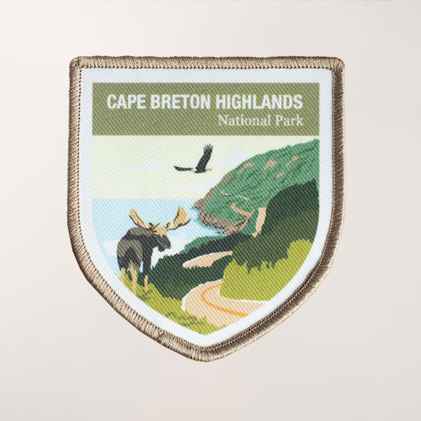 Écusson du parc national des Hautes-Terres-du-Cap-Breton